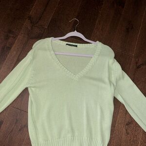 Brandy Melville knit green sweater
